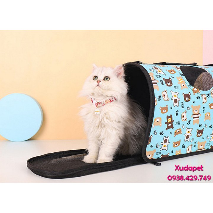 Túi Đựng Chó Mèo Đa Màu (Màu Ngẫu Nhiên) chất liệu Vải Oxford tổng hợp - SP005186
