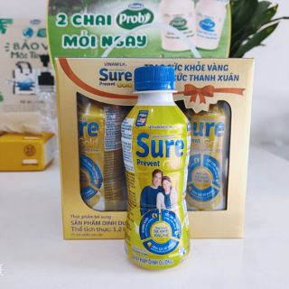 Sữa bột pha sẵn Vinamilk Sure Prevent Gold 200ml (Hộp 6 Chai)