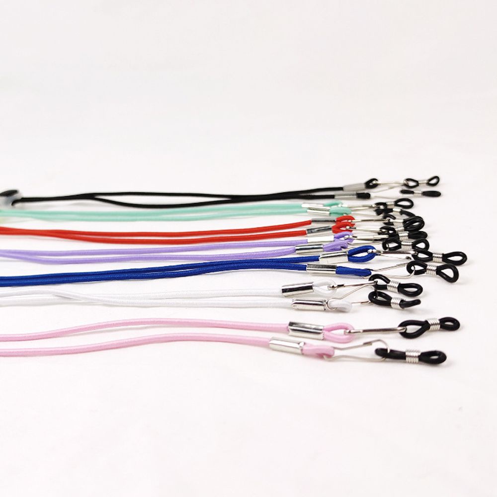 Okdeals Dây Đeo Mắt Kính Thoải Mái Bảo Vệ Mắt Kính Có Kẹp Bảo Vệ Chống Thất Lạc Có Thể Điều Chỉnh Dài Ngang Cổ Nhiều Màu Sắc Thoải Mái Cho Bé
