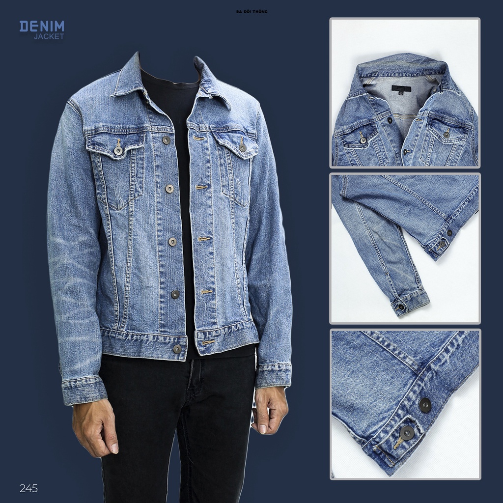 ÁO KHOÁC JEAN NHẬT 2HAND UNISEX (DENIM JACKET)