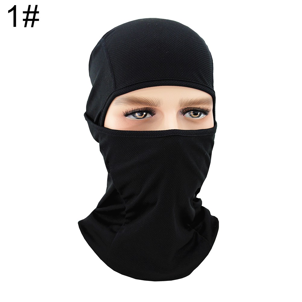 Mũ trùm đầu Balaclava chống bụi che nắng/ tia UV dành cho người đi xe máy / xe đạp | BigBuy360 - bigbuy360.vn