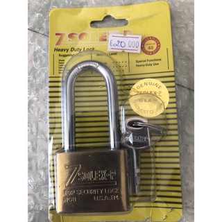 Ổ khoá ZSOLEX-P vàng càng dài 4F U.S.A