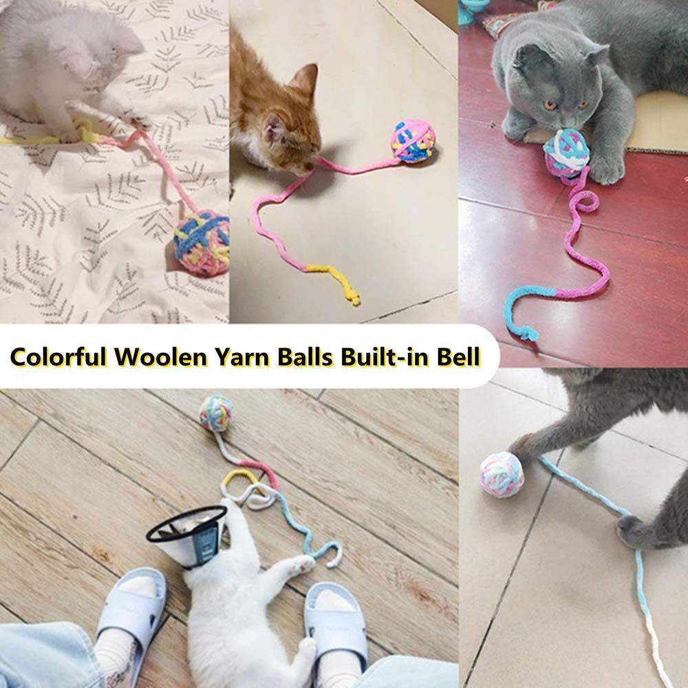 Bóng Đồ Chơi Nhiều Màu Cho Mèo