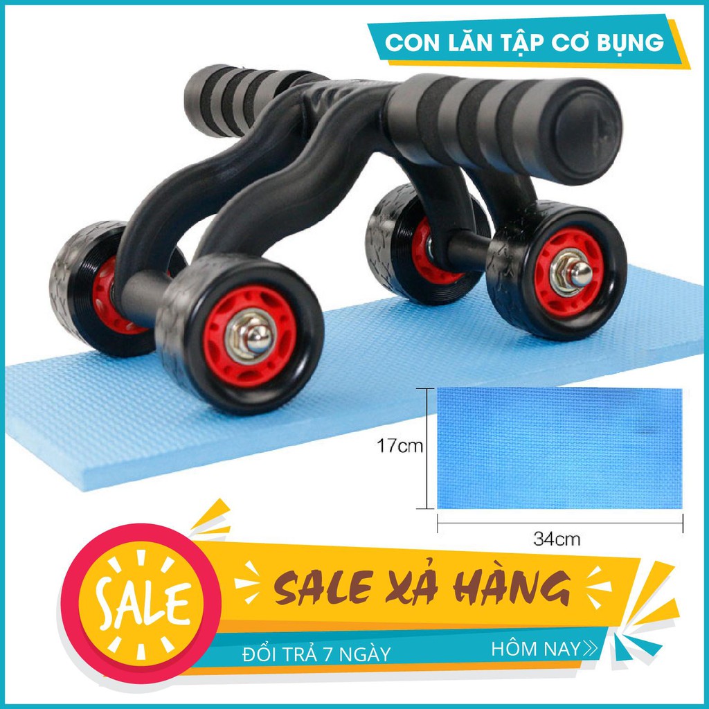 Con lăn 4 bánh không chặn Hàng mới bán nhiều