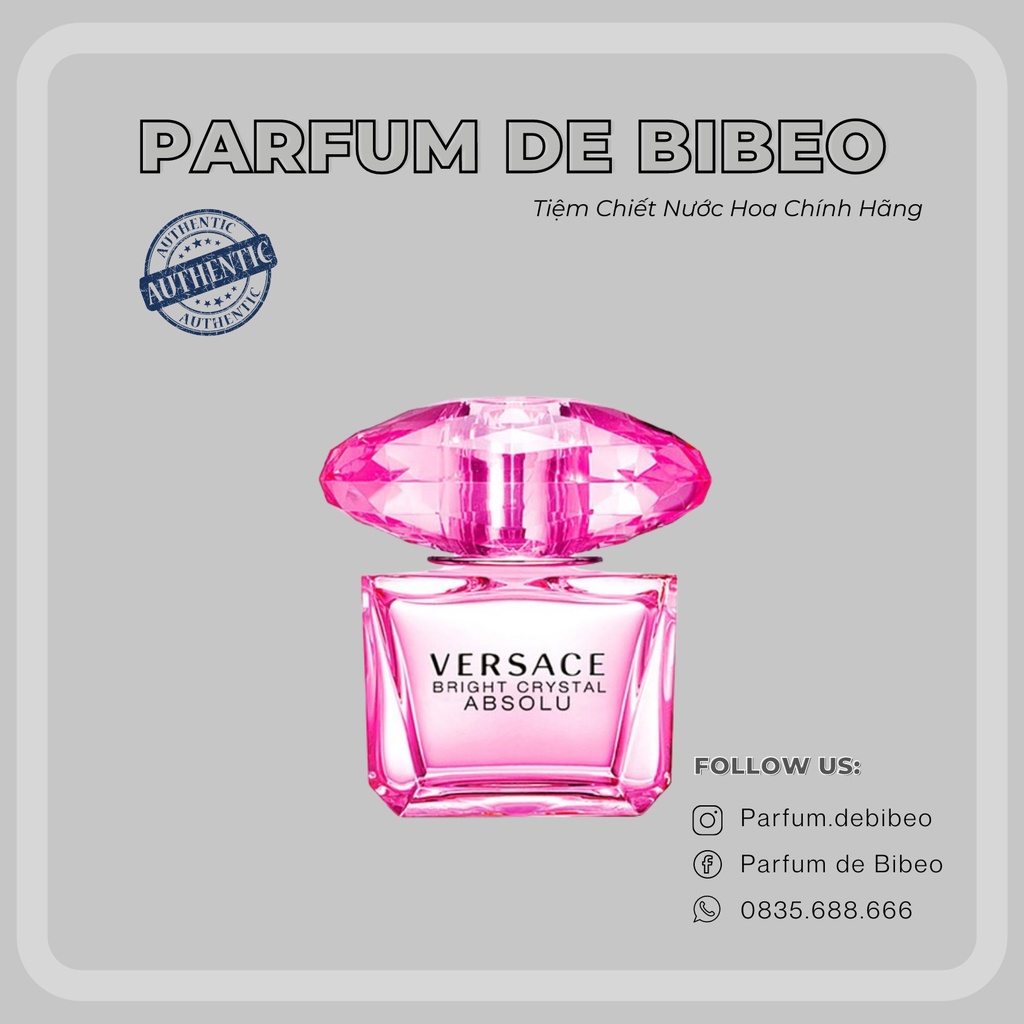 Parfum de Bibeo-Nước hoa thử Ver Bright Crystal Absolu