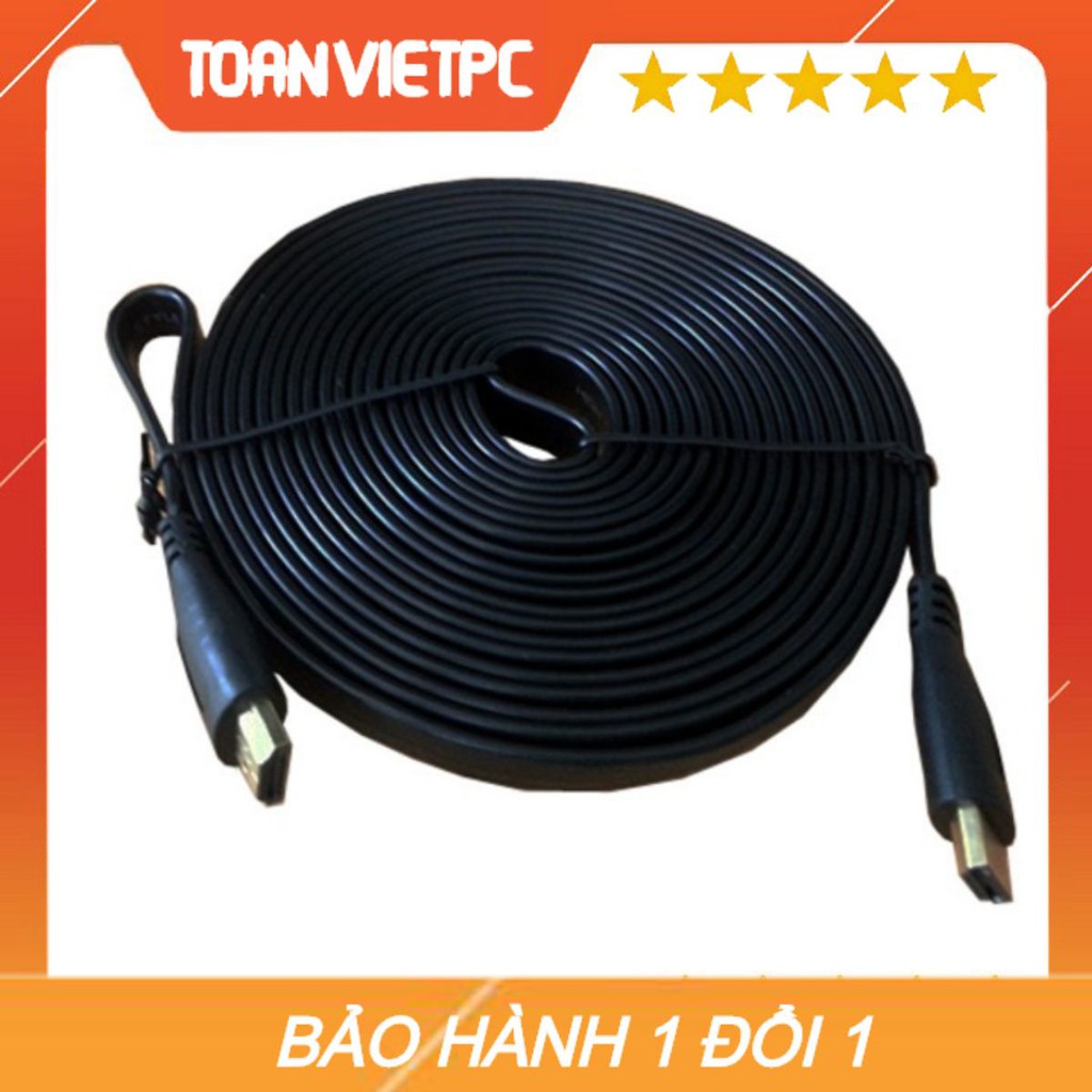 Cáp tín hiệu HDMI 20m dẹt đen