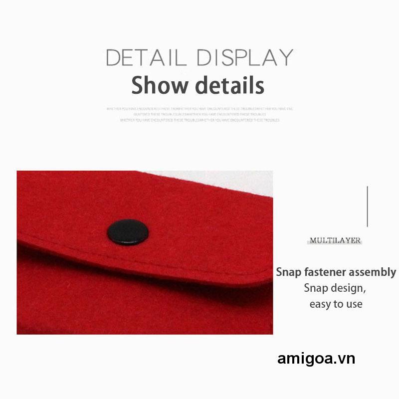 Túi Vải Nỉ Đựng Điện Thoại Di Động Tiện Dụng