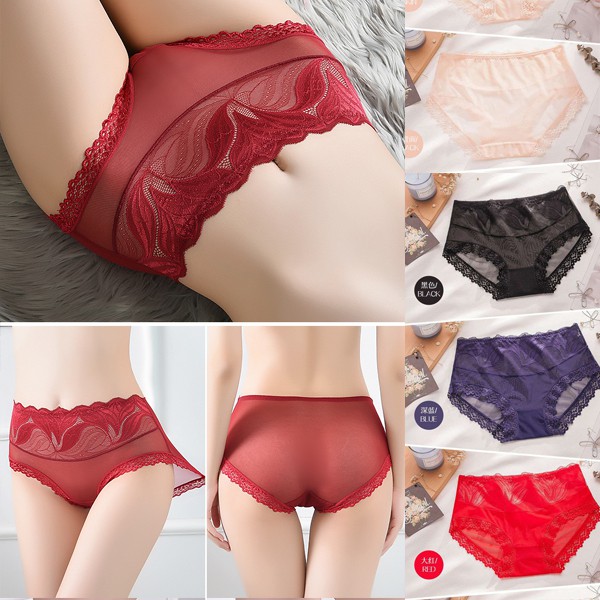 Quần lót nữ ren cạp cao sexy quyến rũ,Ôm mông nhẹ nhàng ,ren cao cấp không xù, bai nhão - M125 | BigBuy360 - bigbuy360.vn