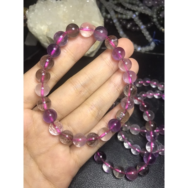 Vòng tay đá th.ach anh Super Seven