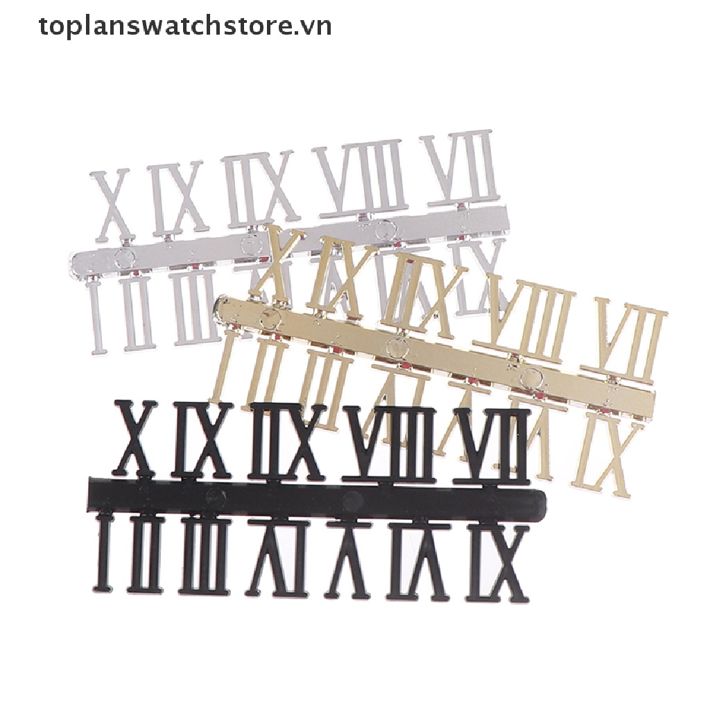 1 set Số La Mã Thay Thế Cho Đồng Hồ Điện Tử DIY