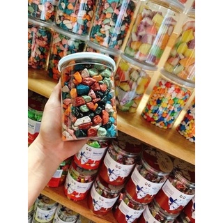🍫 KẸO SỎI ĐÁ SOCOLA 🍫 hủ pet 500gr