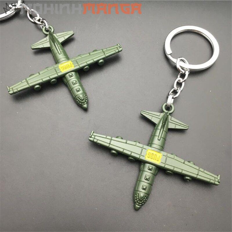 [CÓ QUÀ TẶNG] Móc khoá hợp kim máy bay vận tải cơ Lockheed C-130 Hercules trong game bắn súng PUBG thả thính