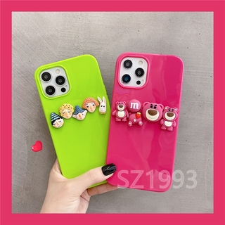 Hoạt Hình Ốp Điện Thoại Mềm Màu Kẹo Hình Gấu Lotso Cho Iphone 12 Mini 12 Pro Max 11 Pro Max X Xs Xr Xsmax 8 7 Plus Se 2020