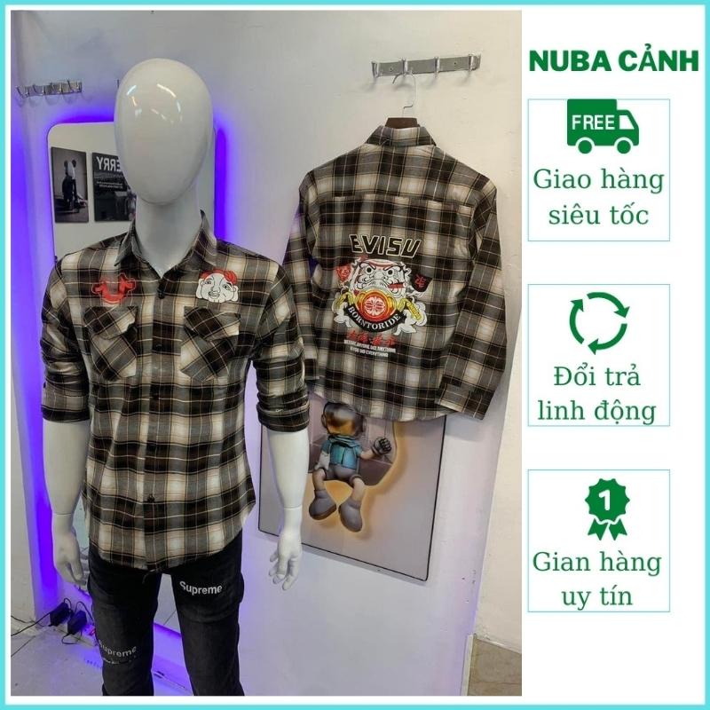 Áo sơ mi nam dài tay chất vải đũi thấm hút mồ hôi,NUCA 89