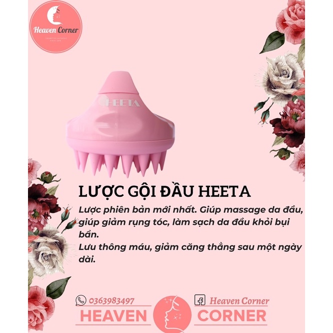 Lược gội đầu làm sạch da dầu Heeta
