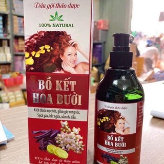 Dầu Gội Bồ Kết  Sả Chanh  Hoa Bưởi Hà Thủ Ô