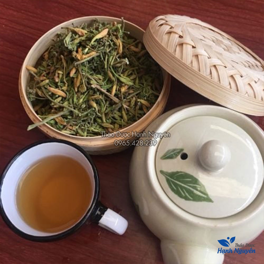 Hoa đu đủ đực sấy khô 1kg (hàng loại 1 nguyên bông, không lẫn cành) - Thảo Dược Hạnh Nguyên