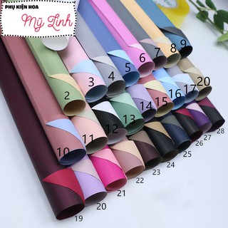 HOT - GIẤY GÓI HOA 2 MẶT CAO CẤP SANG TRỌNG