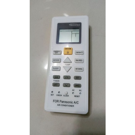 remote máy lạnh Panasonic inverter