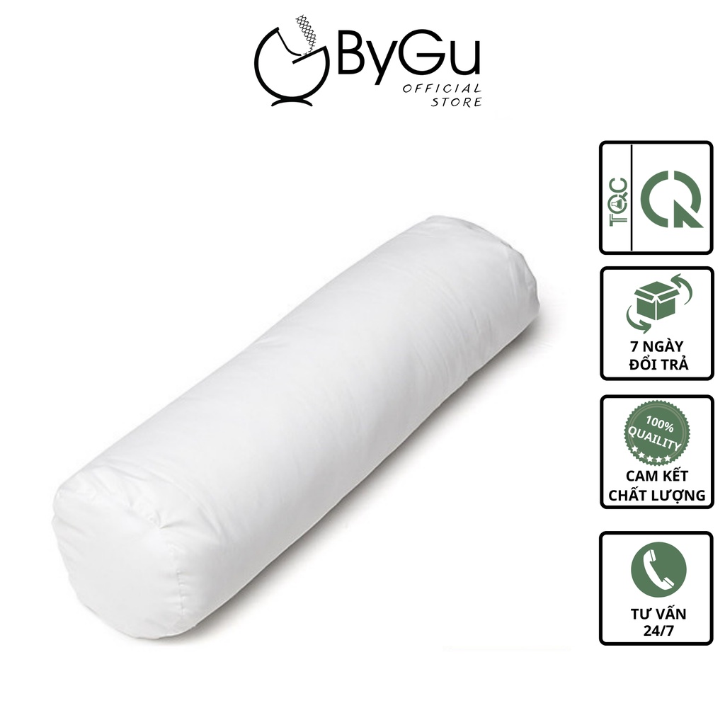 Ruột gối ôm 35x100 gòn hơi cao cấp gòn tự nhiên BYGU RGO01