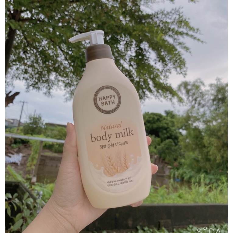 Sữa dưỡng thể Happy bath Body Milk Hương gạo 🌸