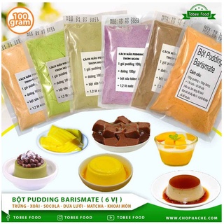 Bột pudding socola Barismate 1kg