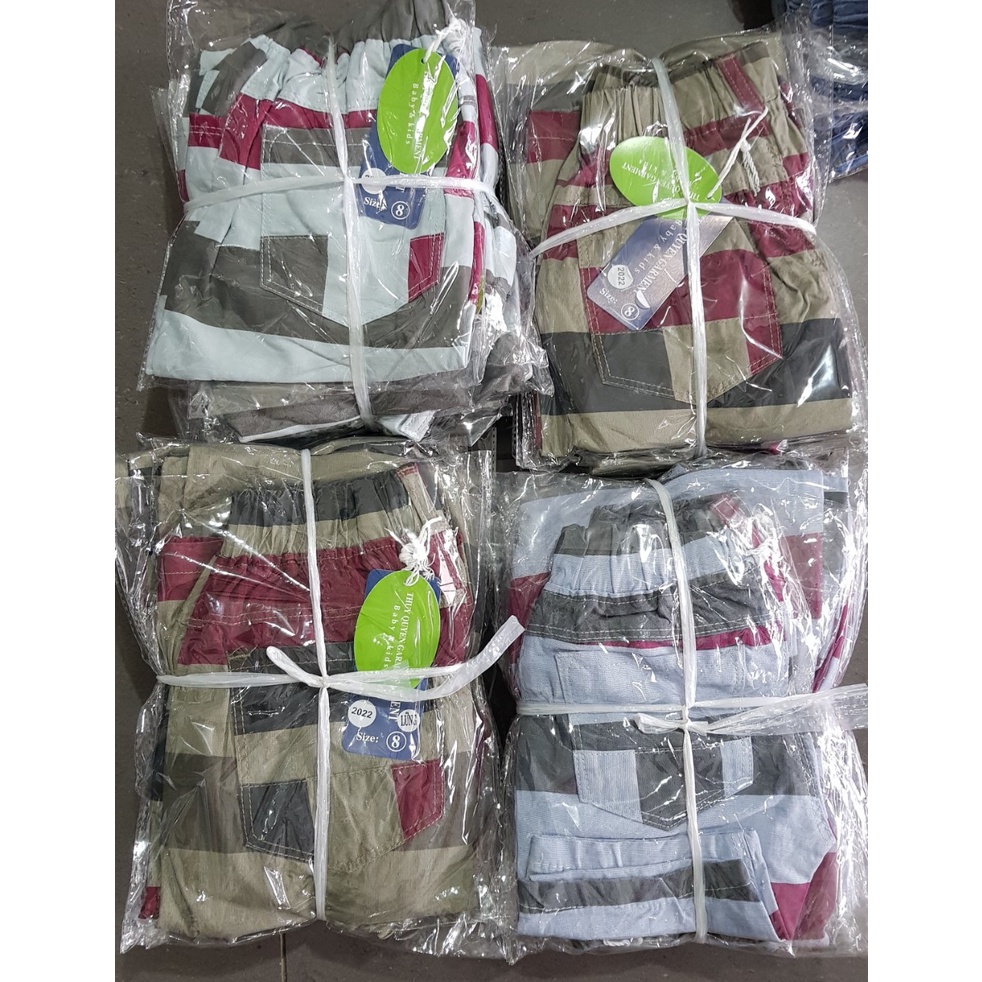 Lyvyshop - (Hàng đẹp) Quần lửng kaki bé trai từ 09-38kg