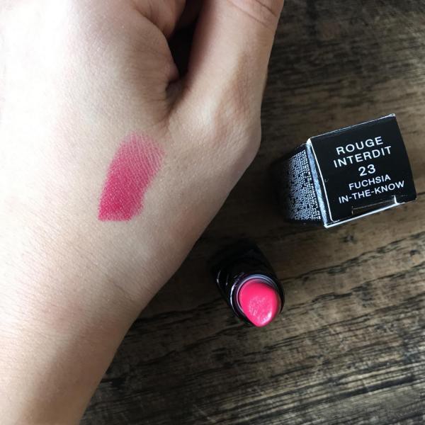 Son dưỡng có màu GIVENCHY 23 Fuchsia Rouge Interdit 1.3G (mini) 👄 23 Fuchsia In-The-Know 👄 - Mẫu thử