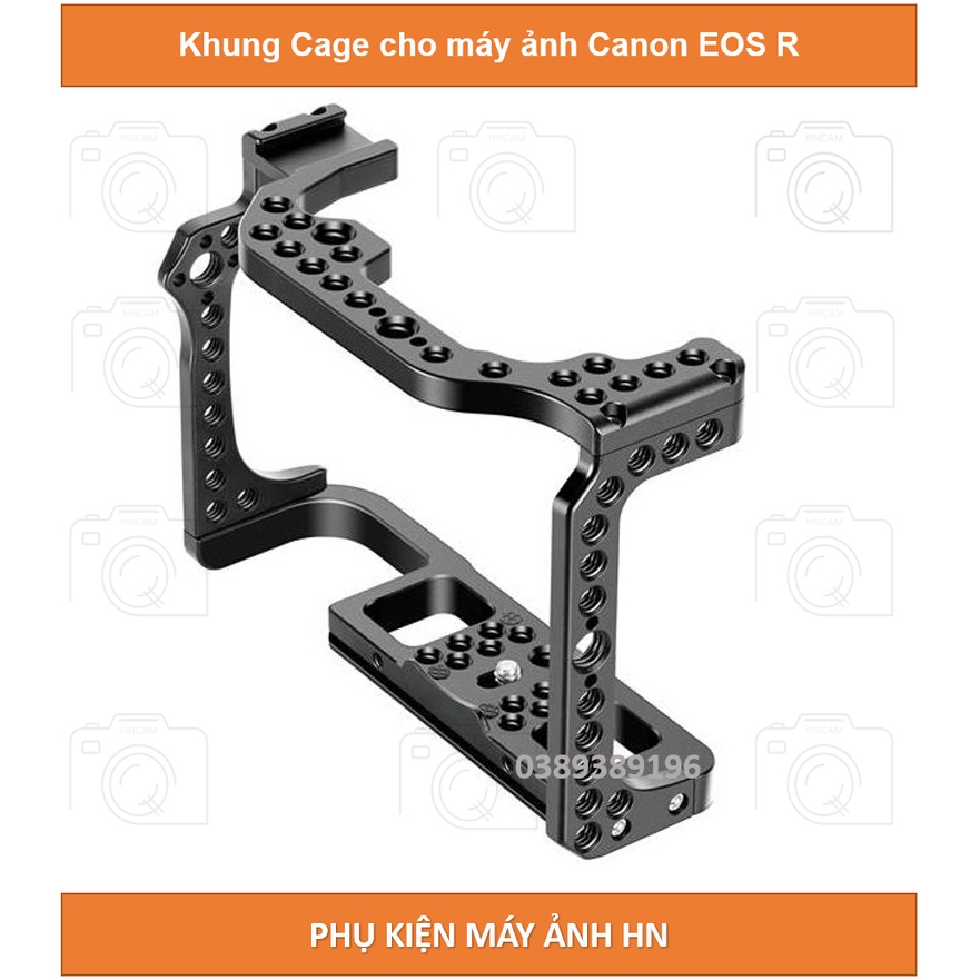 [Mã 55ELSALE1 giảm 7% đơn 300K] [EOS R] RIG Cage kim loại dùng cho máy ảnh Canon EOS R