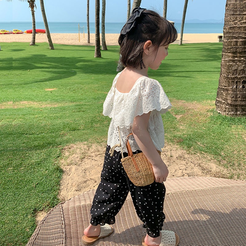 Set Đồ Mùa Hè 5 Món Gồm Áo Tay Cộc Thoải Mái Hợp Thời Trang Cho Bé Gái