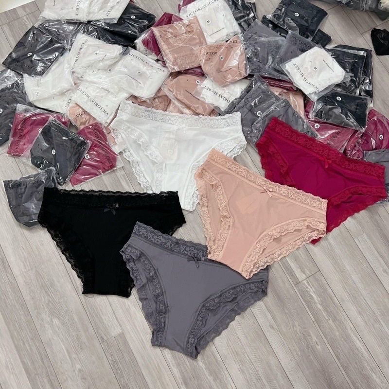 ♥️ Quần Lót Nữ ♥️Quần lót su phối ren Vic cao câp siêu mát lạnh