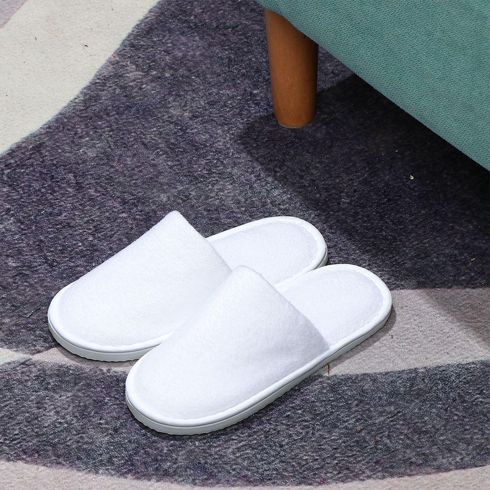 1 Đôi Dép Đi Trong Nhà Đế Dày Chống Trượt Thoáng Khí Cho Bé