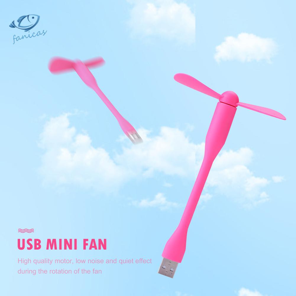 Quạt Usb Linh Hoạt Cho Sạc Dự Phòng Máy Tính