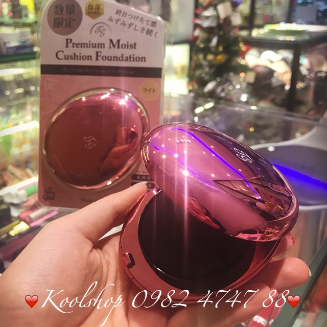 Phấn nước Tiara Girl Premium Moist Cushion Foundation 13g -spf 50+ PA+++