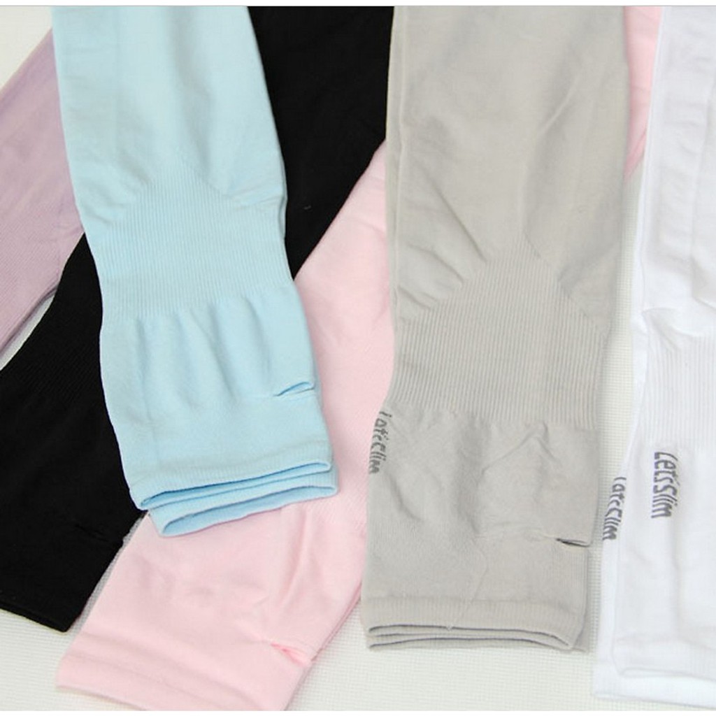 Găng Tay Bao Tay Ống Chống Nắng Cao Cấp Unisex - Hồng Phấn
