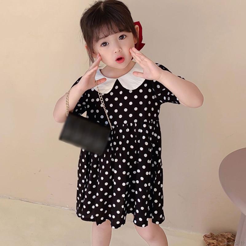 Nữ sinh cá nhân Hàn Quốc váy búp bê Polka Dot.