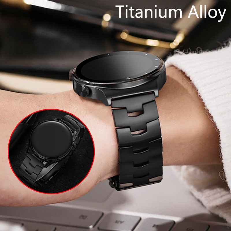 Dây Đeo Tháo Lắp Nhanh Bằng Hợp Kim Titan Chất Lượng Cao 22mm Cho Đồng Hồ Thông Minh Samsung Galaxy Watch 3 45mm