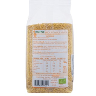 Hạt kê hữu cơ 500g - (Đức - Pháp)