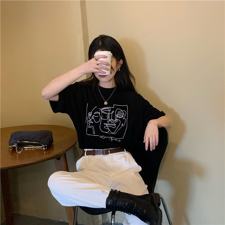 NRVP Áo Thun Tay Ngắn Cổ Tròn Thời Trang Mùa Hè Phong Cách Đường Phố Nhật Bản 2022 Cho Nữ