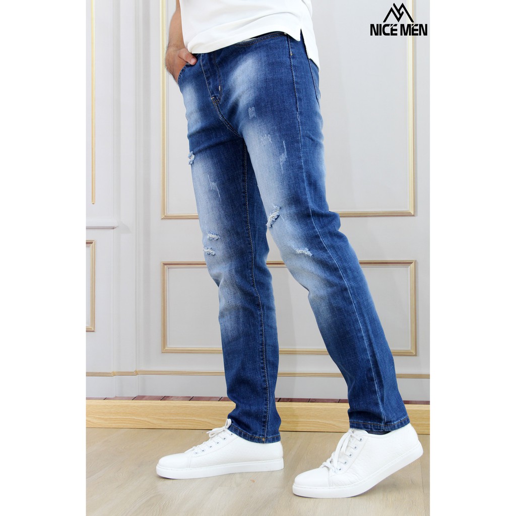 Quần Jeans Nam Rách NMJ2114 Nice Men ❤️️ FREESHIP ❤️️ ✔️ CAM KẾT ẢNH SHOP TỰ CHỤP✔️ HỖ TRỢ MIỄN PHÍ ĐỔI - TRẢ SẢN PHẨM.