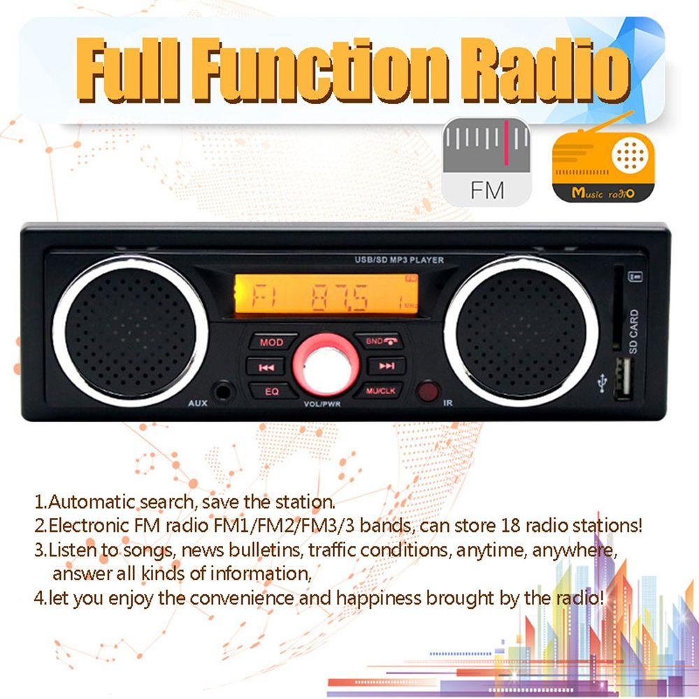 MYRONGVN Máy Nghe Nhạc MP3 Rảnh Tay Cho Xe Hơi