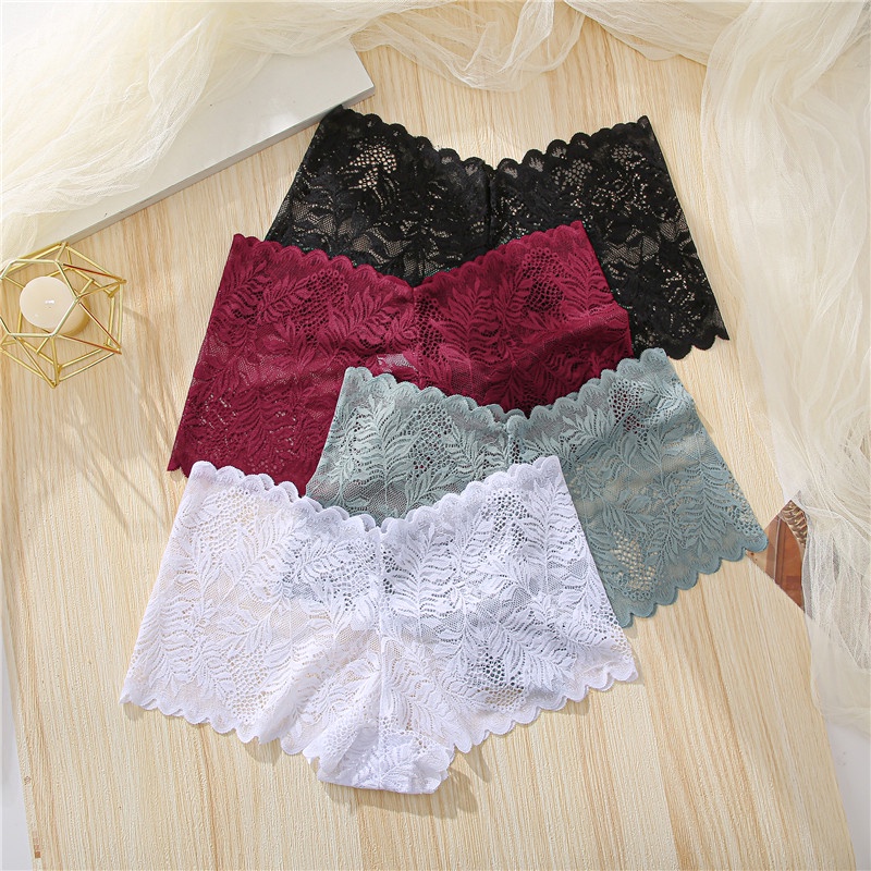 Cute Byte Quần Lót Nữ Phối Ren Hoa Gợi Cảm Dễ Thương