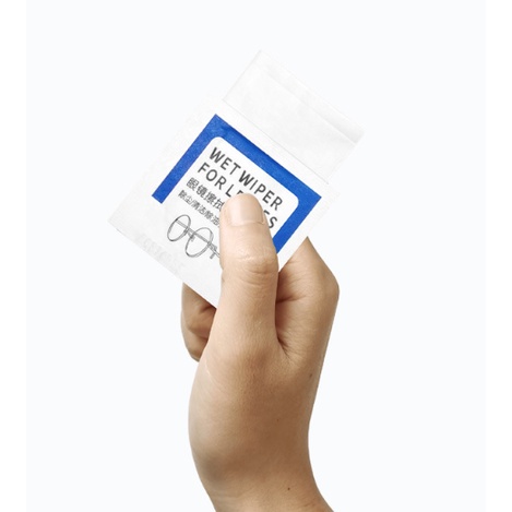 Khăn lau kính Nano hộp 50 miếng khăn giấy chống bám hơi nước giấy lau kính chống mờ sương mồ hôi chống nhờn