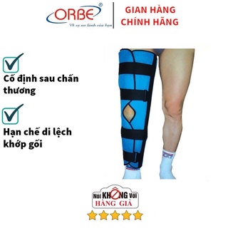 ❤ Đai nẹp gối nẹp đùi hỗ trợ cố định đầu gối cẳng chân H3 ORBE Nẹp gối H3 OLEGO Orbe