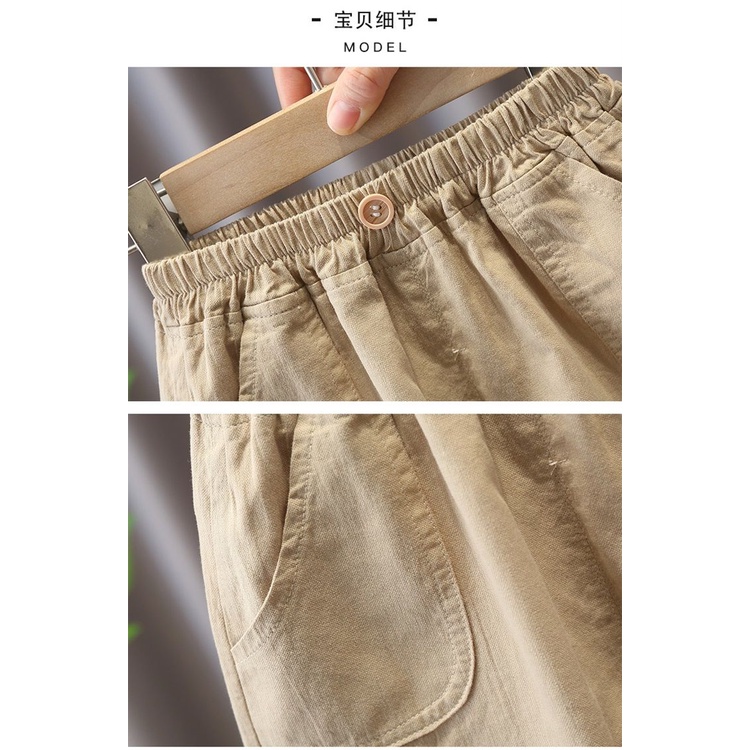 Quần Short Cotton Trơn Mỏng Phong Cách Nhật Hàn Thời Trang Mùa Hè Mới 2022 Cho Bé Trai