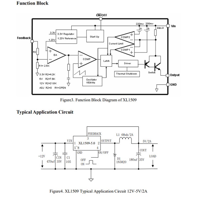 Linh kiện XL1509-ADJ SMD SOP8