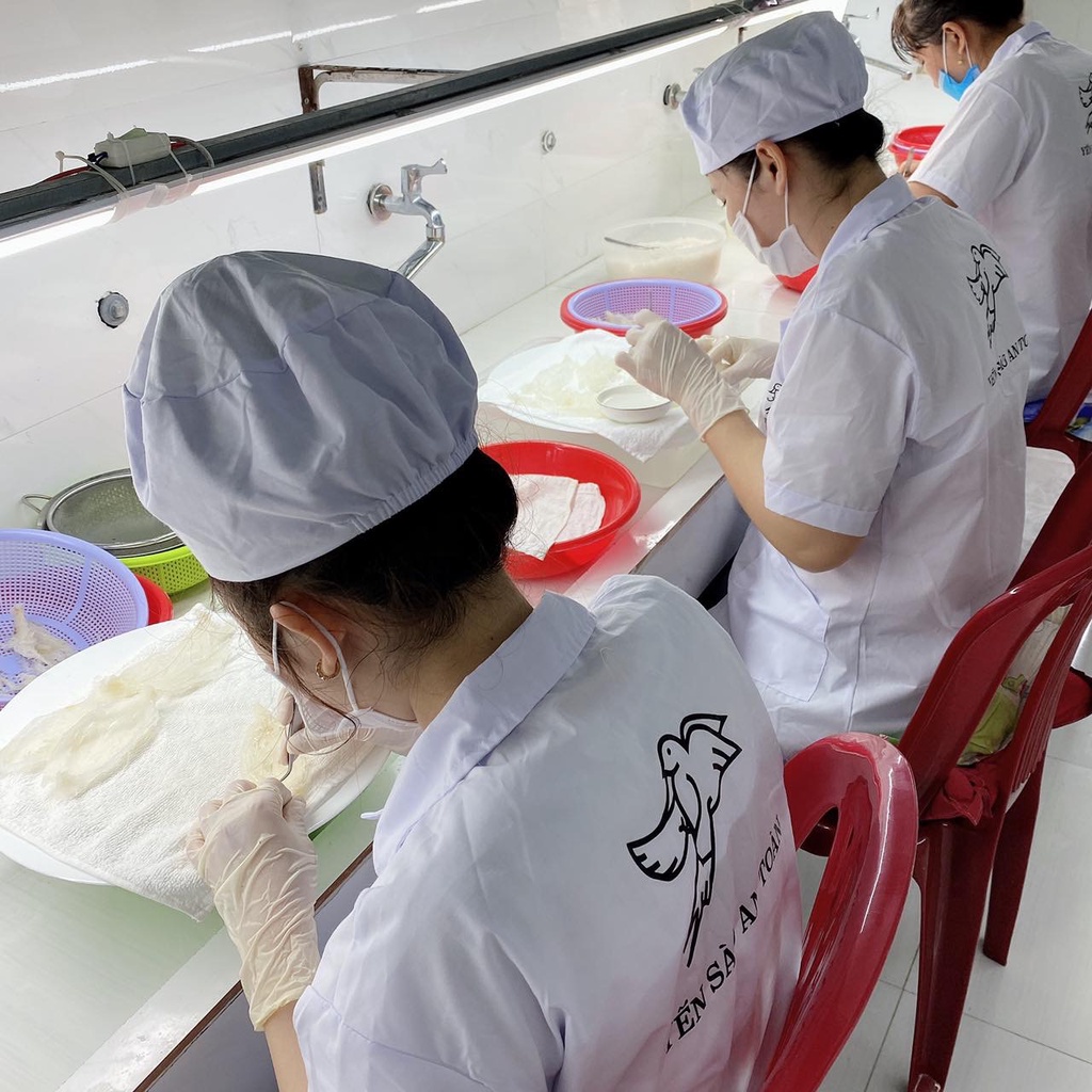 Nhíp nhặt lông TỔ YẾN THÔ, YẾN ĐẢO, YẾN NHÀ chuyên dụng đầu nhíp cong dễ thao tác Yến Sào An Toàn