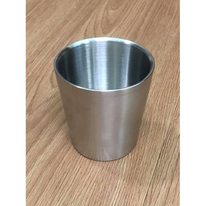 Cốc  Inox 304 Hàn Quốc 2 lớp giữ nhiệt, dungtích 150ml thích hợp sử dụng cho trẻ nhỏ, uống nước, trà, cafe đậm đặc