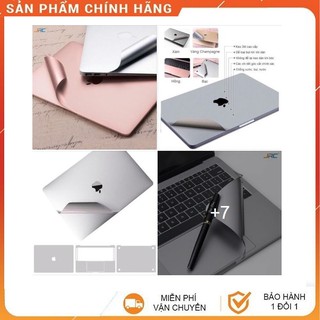 Bộ dán skin 3m 5 in 1 cho macbook 13 air/ pro 13 | full màu chính hãng jrc