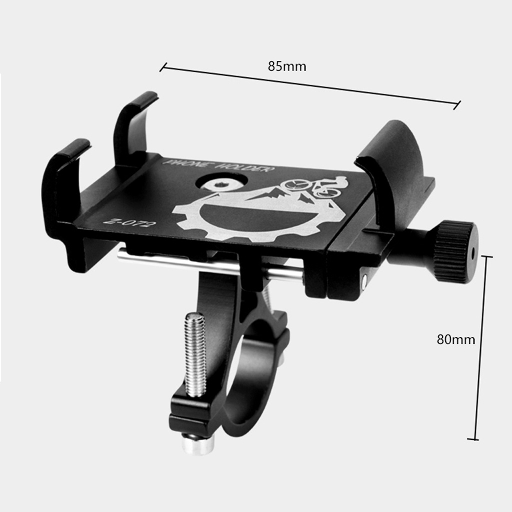 Kẹp Giữ Điện Thoại Gắn Tay Lái Xe Đạp / Xe Máy Thông Dụng Cho Điện Thoại 4.5-7.2inch